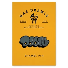 MF DOOM - Throw Enamel Pin