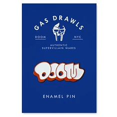 MF DOOM - Throw Enamel Pin