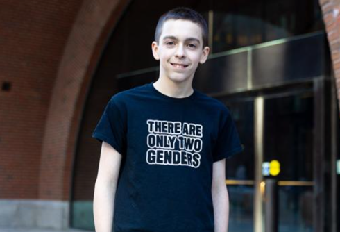Federal appeals court shuts down kid’s lawsuit to wear a transphobic t-shirt to school
