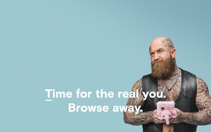 Icône pour Browser for the real you (pink phone)