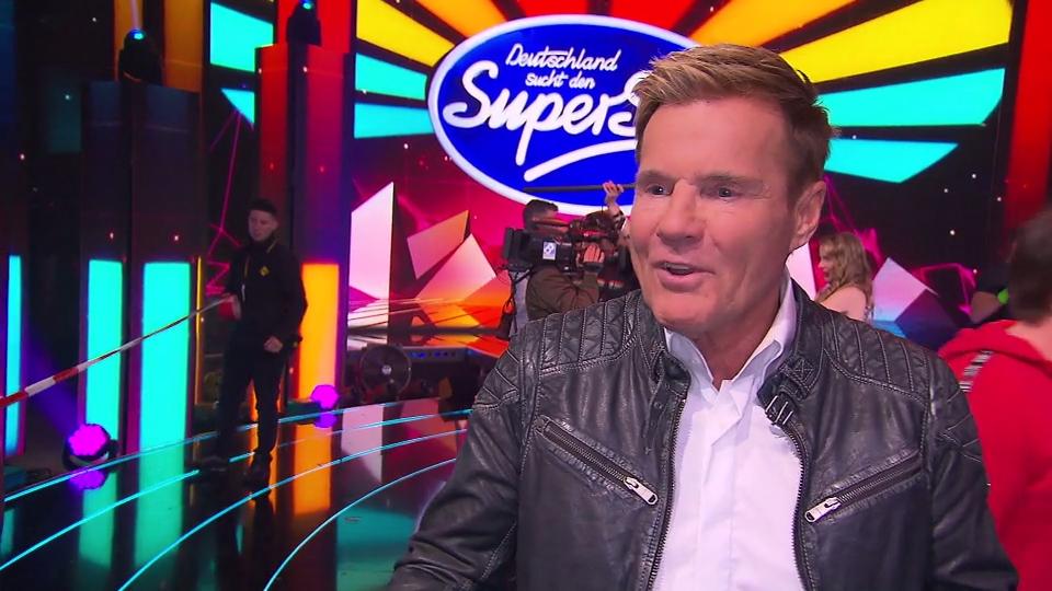 Dieter Bohlen hinter den Kulissen bei DSDS Exklusive Szenen