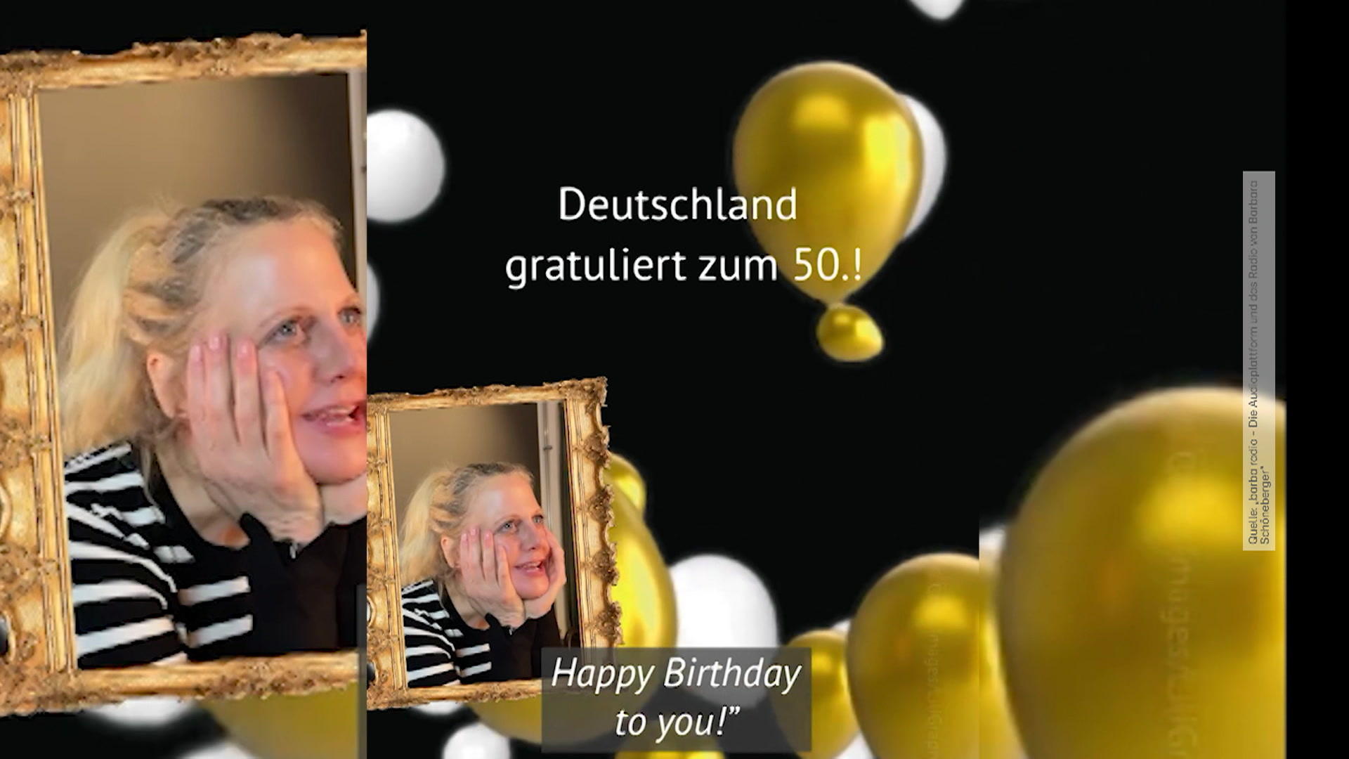 So lustig gratulieren ihr die Promis zum Geburtstag Barbara Schöneberger wird 50