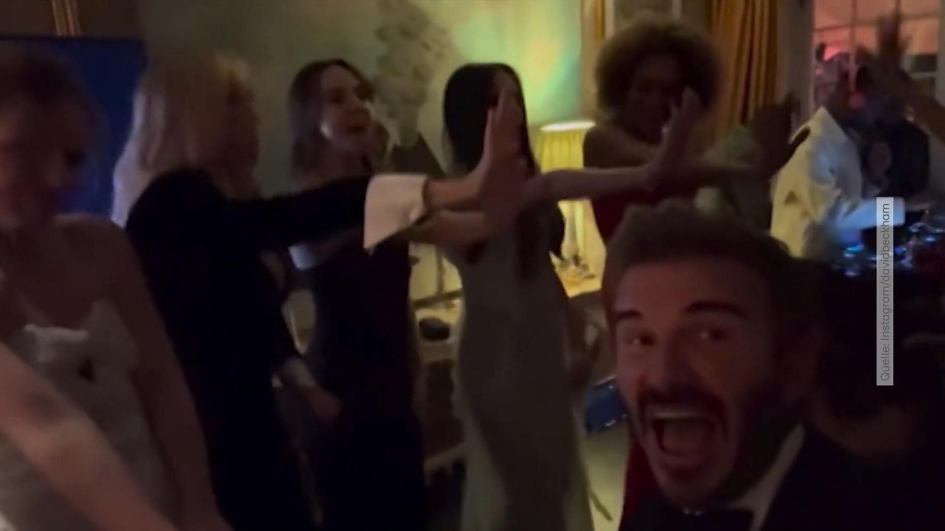 Plötzlich gibt es eine Spice Girls-Reunion Überraschung bei Victoria Beckhams Party