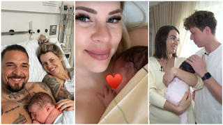Zico Banach, Pia Tillmann, Jenny Frankhauser sowie Renata und Valentin Lusin sind 2024 Eltern geworden.