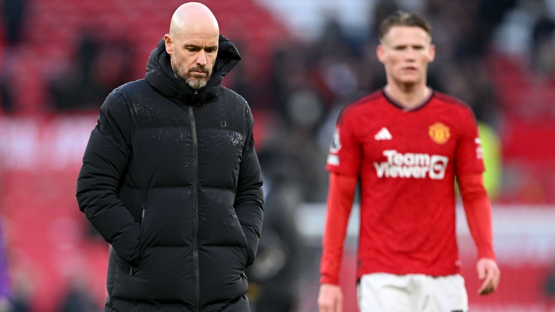 Erik ten Hag Manchester United Scott McTominay dejected 2023-24