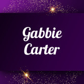 Gabbie Carter