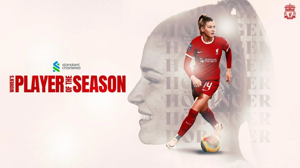 Marie Höbinger elegida jugadora estándar femenina de la temporada de la LFC