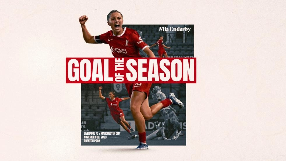 Mia Enderby magic logra el gol femenino de la temporada de la LFC