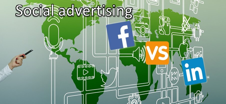 Social advertising - Facebook vergeleken met LinkedIn