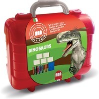 Schrijfset koffer Dinosaurs: 81-delig (42220)