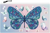Zipper pouch Diamond Dotz: Butterfly Days 20x12 cm (DTZ14.015)