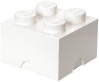 Opbergbox Lego: brick 4 wit (RC400355)