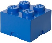 Opbergbox Lego: brick 4 blauw (RC400317)