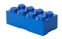 Lunchbox Lego: brick 8 blauw (RC402311)