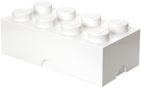 Opbergbox Lego: brick 8 wit (RC400454)