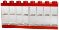 Opbergbox Lego: minifigs rood 16-delig (RC023607)