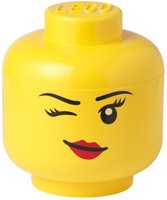 Opbergbox Lego: head girl winking large (RC03089)