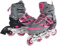 Inline skates Street Rider roze/grijs (72023x) maat 37/40