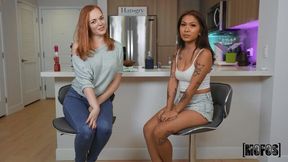 Bouncy Yumi Sin and Samantha Reigns at curvy porn