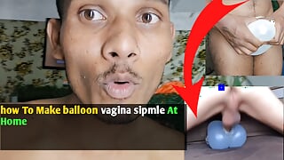 How To make  Balloon Vagina sipmle At Home