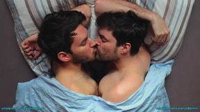 Friends jerking off together (very intimate)