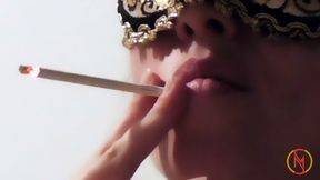 Capri 100s menthol smoking solo 2