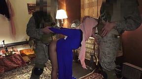 Arab hoe used for sex with two soldiers - Tour Of Booty