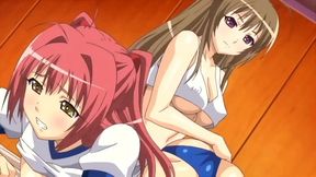 Anime JOI Hentai she saw her Masturbating and it end as Lesbian Sex - Anejiru 2