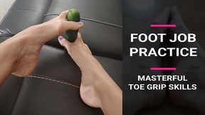 Masterful Foot Job Skills With Beautiful Feet!