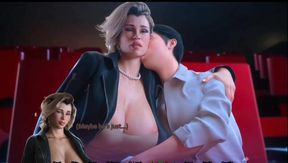 Blowjob Frenzy at Movie Theater Sucks My Step Mom Silently Screams in Orgasmic Ecstasy