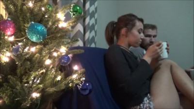 Brother &Step Sister Spend Christmas Alone