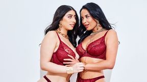 Violet Myers and Anissa Kate's kitchen movie by Slayed