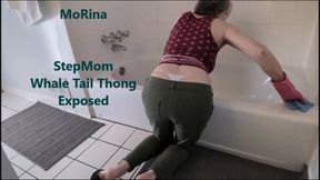 StepMom Whale Tail Thong Exposed mobile vers
