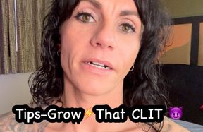 How I Masturbate to Grow my Big Clit