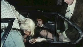 cicciolina and her slutty friends sucking and fucking in the car
