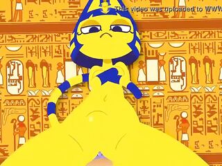 Classic Ankha from AC swf Homage Animation by ZONE