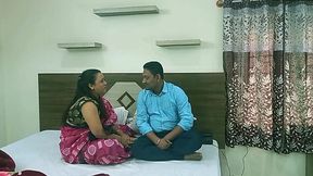Busty Indian wife cheats with friend, dirty talk included!