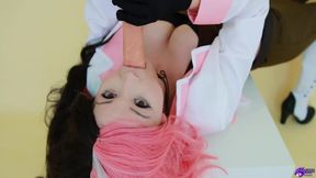 Neopolitan RWBY sucks dick and gets fucked