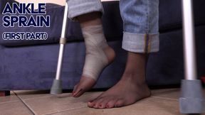 Ankle sprain (first part) - FULL HD