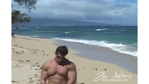 Zeb Atlas: Roughing it up on the Beach