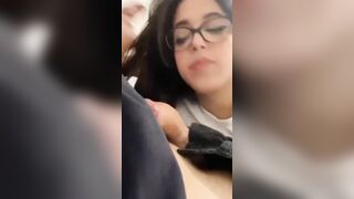 Curvy Latina Blowjob at First Date