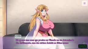 [Gameplay] WaifuHub ep 2 Entrevista com Zelda princesa elfa peituda