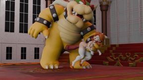 Mario, Daisy and Bowser - The Tragic Story of Princess Daisy  porn cartoon