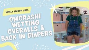 Omorashi Overall Wetting Back In Diapers