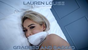Lauren Louise - Grabbed at Home and Multi Layered Cloth Gags H265 MP4 HD ( Topless , DID , Layered Gag , Cloth Gag , Bound Gagged , Hogtie , Gag Talk , Stuffed Mouth , Rope Bondage , Nylon Rope Bondage , Gagged Women , Bandana Gag , Boots , Leather Pants
