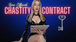 Your Official Chastity Contract