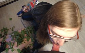 Cuckold Blowjob and Nettle Games