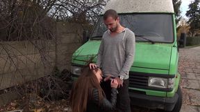 amirah adara gives amazing blowjob and nice fuck for help with a broken car
