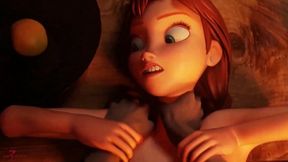 Anna's Frosty Fornication & Forbidden Sex: Her Majesty's Hidden Orgies 3D Animated