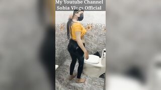 Pakistani bimbos Sex Inside Restroom Shower